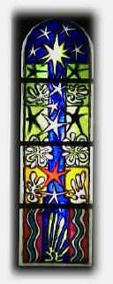 " Nativit " mise en vitrail d'aprs un tableau de Matisse - (1997 - 98)